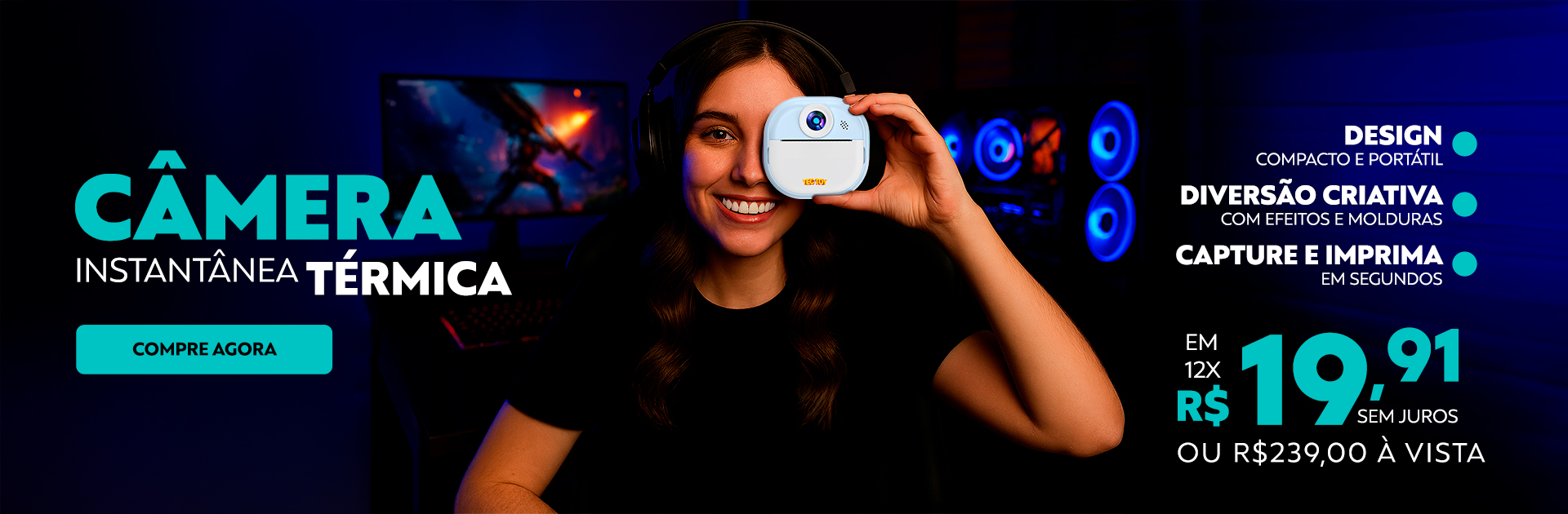 Banner - Desktop - Câmera